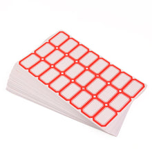 Multipurpose Writable Blank Label Sticker Sheets (50 Sheet)