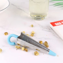 Reusable Cute Umbrella Tea Strainer Without Tray / Stand (1 Pc / Mix Color)