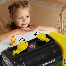 Big Heavy Duty Unbreakable Toy Truck with Sound | Friction Powered Oil-Water Tanker