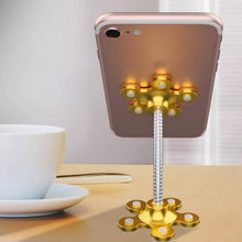 Phone Holder, 360°Rotatable Phone Stand Multi-Function Double-Sided Suction Cup Mobile Phone Holder vip stand( MOQ :- 6 Pc )