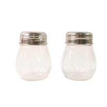 Apex Oregano & Chilli Flakes Dispenser Set – 2 Pcs Plastic Spice Shaker with Stainless Steel Lid