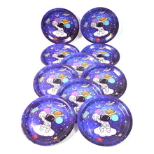 Round Plates Disposable Paper Plates Happy Birthday, Gift (10 Pcs Set / Mix Design)