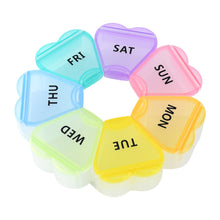 7-Day Round Weekly Pill Organizer Box (1 Pc)