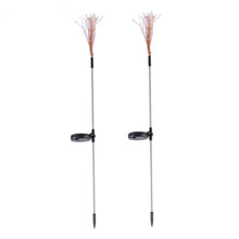 Colorful Multi Led Outdoor Solar Garden Lights (2 Pcs Set)