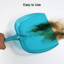 Plastic Unbreakable Dustpan with Long Handle, Large Size for Home & Kitchen, Supdi (1 Pc)