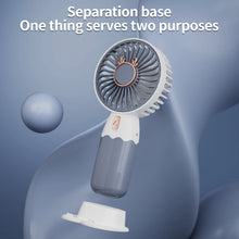 Mini Fan Rechargeable Table Fan Handheld Fan USB Fan Desk Fan Cooling Fan For Home , Office , Car, & Multi Use Fan (Battery Not Include)