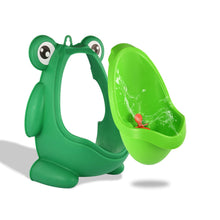 Cute Frog Standing Potty Training Urinal for Boys - Toilet with Funny Aiming Target