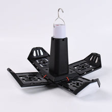 Foldable Camping Light USB Rechargeable LED Lamp with Hanging Hook (1 Pc)