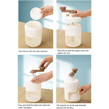 Portable Gola Maker and Ice Crusher | Manual Shaved Ice & Smoothie Machine