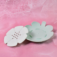 Plastic Flowers Soap Dish Bathroom Accessories Set Shower Gift ,Sabudani (1 Pc)