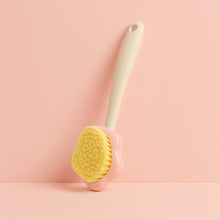 Soft Bristle Bath Brush with Long Handle (1 Pc)