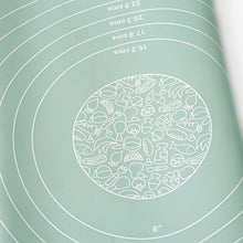 Mat, Rolling Baking Mat with Measurements (50×40 Cm)