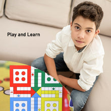 Ludo Design Foldable Study & Laptop Table for Children with Tablet Slot & Cup Holder