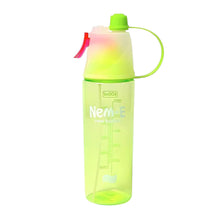 Plastic 2 In 1 Mist Spray Water Bottle (Multicolour / 600 ML / 1 Pc)