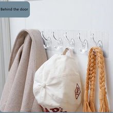 Adhesive Golden & Transparent Heavy Duty Wall Hook