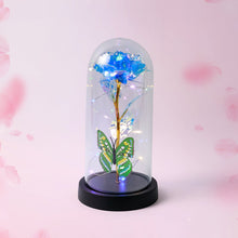 LED-Powered Eternal Rose in plastic Dome (1 Pc / Battery not Included)