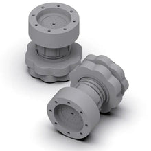 Plastic Washing Machine Vibration Feet , Adjustable Highly Non-Slip Support Anti Vibration Walk Shock Absorber Noise Cancelling Furniture Lifting Base (4 Pcs Set)