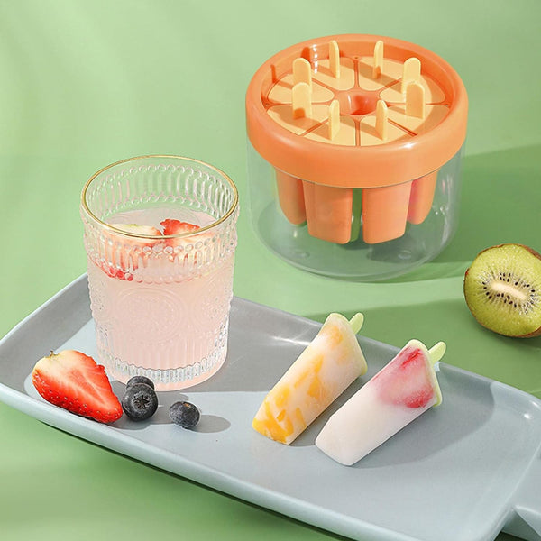 Ice Cream Candy Molds With Sticks Easy Release Summer Party Supplies sicles Candy Molds (8 Candy Mold Maker)