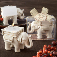 Elephant Shaped Tealight Candle Holder 1 Pc