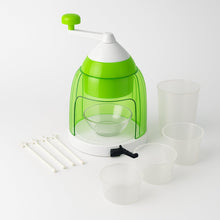 Manual Ice Crusher & Snow Cone Maker with Hand Crank