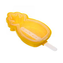 Pineapple Shape sicle Molds - Durable Silicone Ice Candy Cream Mould, DIY Ice Kitchen Tool