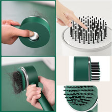 Air Cushion Massage Brush with Long Handle & Self-Cleaning Detangling Comb, Hair accessories