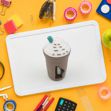 2In1 3D Cute Coffee Or Ice cream Shape sharpner Like Rotary Manual Pencil Sharpener for Kids Ice Cream Style Office School Supplies, Back to School Gift for Students,Kids Educational Stationary kit, B'Day Return Gift (1 Pc)