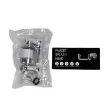 Rotating Splash Filter Faucet Sprayer Head Double O-ring Design For Bathroom Kitchen