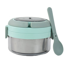 Ganesh Tiara 400ml Stainless Steel Insulated Lunch Box with Leakproof Lid & Folding Spoon