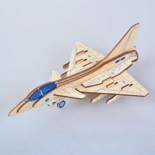 3D Wooden Aircraft Puzzle DIY Assembly Kit (Mix Design – 1 Set)