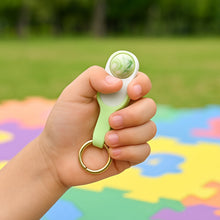 2-in-1 Magnetic Push Pop Keychain Toy