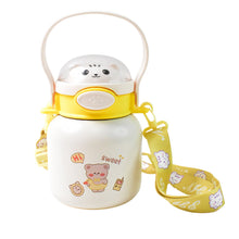 Stainless Steel Kltten / Bottle Vacuum Insulated Cup With Handle & Strap (700 ML)