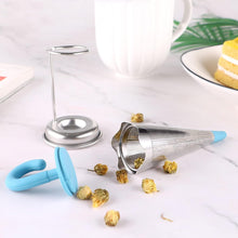 Reusable Cute Umbrella Tea Strainer With Tray / Stand (1 Pc)