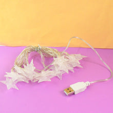 USB Powered 20 LED Decorative Star String Fairy Lights