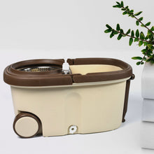 Mop with Bucket For Floor Cleaning With Steel Spin / Mop for Floor Cleaning / Floor Cleaner Mop / Spin Mop / Magic Mop / Mop Stick / Spin Mop Set with Bucket