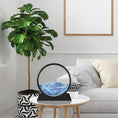 3D Moving Sand Art – Liquid Motion Deep Sea Sandscape with Round Glass Frame (1 Pc)