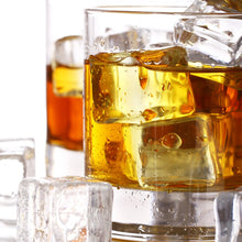 2 Wine Glasses & Marble Holder - Attractive Design for Hotels & Cafes