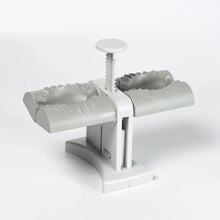 Double-Head Dumpling Maker Mold – Press Two Dumplings at Once (Brown Box)