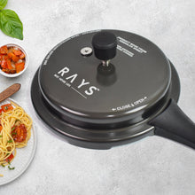 Aluminium Rays Black Beauty Pressure Cookers With Outer (5.5 Litres / 1-Year warranty, ISI Number :- 2347, BIS Number :- CM/L -7600164310