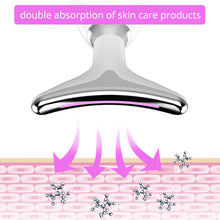 Electric Face Massager Wrinkle Remover LED Photon Face Beauty Device (1 Pc / Plastic)