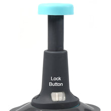 Push Chopper Manual Food Chopper and Hand Push Vegetable Chopper, Cutter, Mixer Set for Kitchen with 3 Stainless Steel Blade