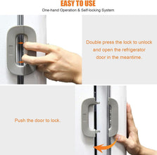 Fridge Freezer Door Lock -Baby Safety Child Lock