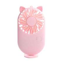 Handheld Mini Fan - USB Personal Fan with Bracket, Pocket-Sized Desktop Fan (Battery Not Included)