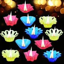 Candle Cup with Multi Shape (Multicolor) (12 Pcs Set)