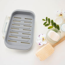 Bathroom Soap Holder, Soap Dish Container, Soap Case for Water Draining, Soap Holder Tray with Adhesive Sticker ,Sabudani