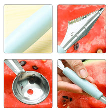Multifunctional Fruit scooper & peeler Garnish Kit