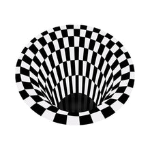 3D Space Round Carpet, Floor Mat Non-Woven Doormat (1 Pc / 78 Cm)