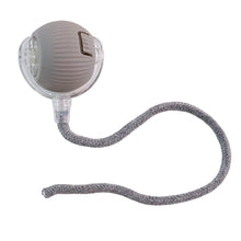 Rechargeable Interactive Cat Toy Ball with Detachable Braided Tail and LED Light (1 Pc)