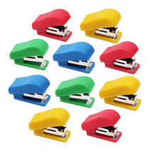 Mini Stapler Set with Staples – Assorted Colors | No.10 Staplers with Pins (20 pcs Set)