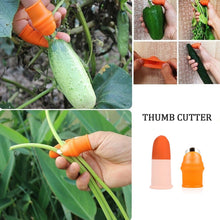 5-Piece Vegetable Thumb Cutter Set with Sharp Blades